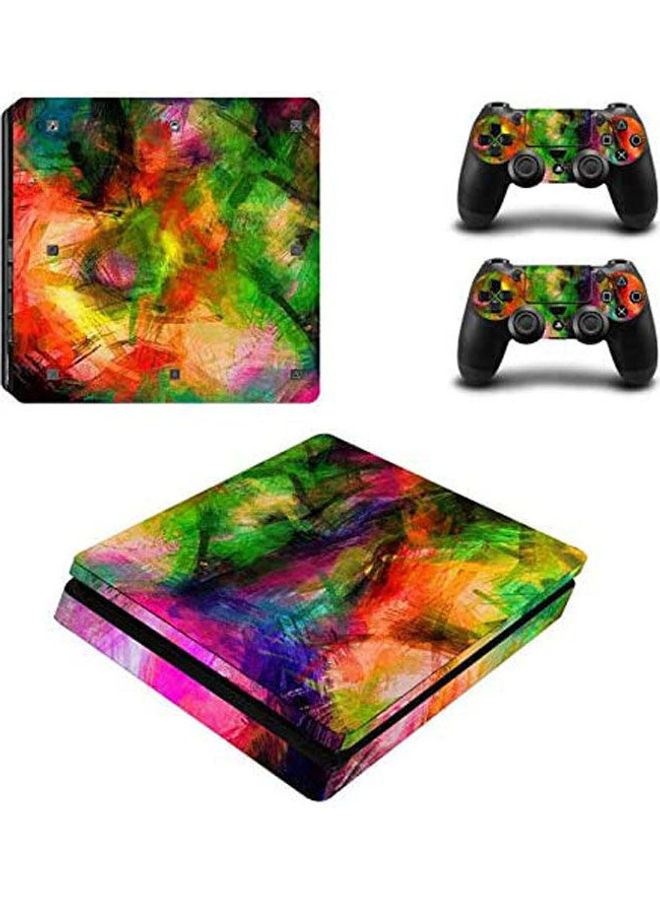 Colorful Sticker for Sony PlayStation 4 Slim and Controllers - ST-CO-SE-1060