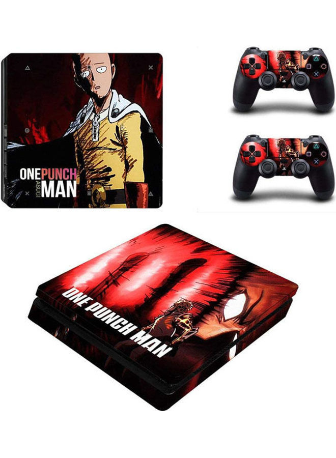 One Punch Man Game Printed Sticker for Sony PlayStation 4 Slim and Controllers - ST-CO-SE-2120
