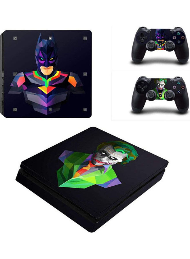 Joker and Batman Sticker for Sony PlayStation 4 Slim and Controllers - ST-CO-SE-2155