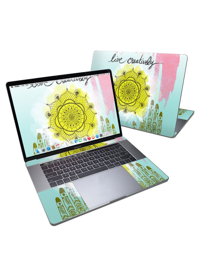 Live Creative printed sticker For Macbook Pro 15 inch