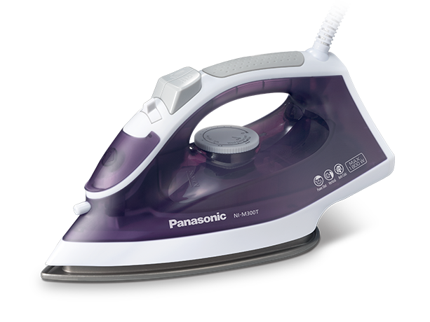 Panasonic Steam Iron, 1800 Watt, Purple - NI-M300T