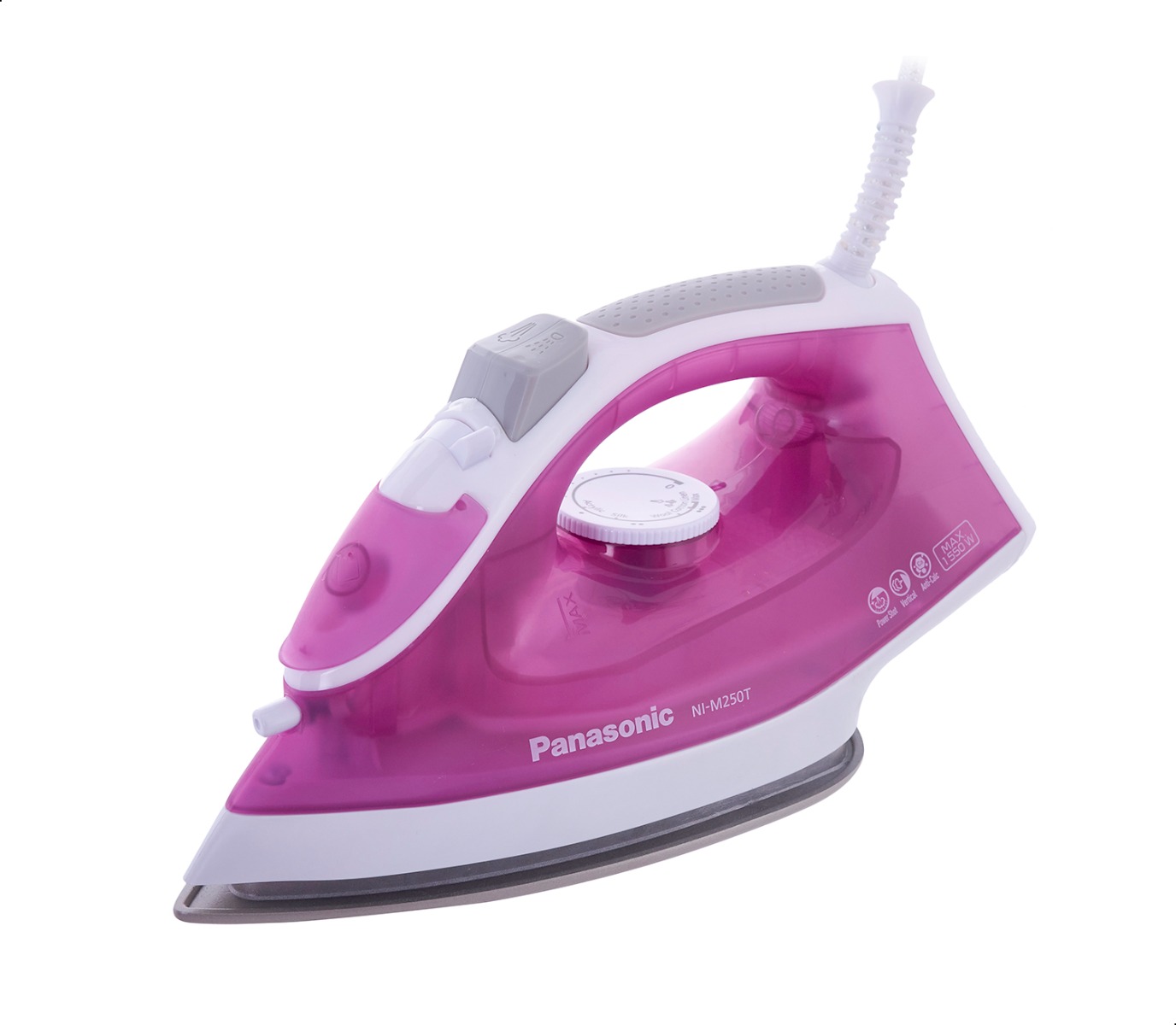 Panasonic Steam Iron, 1550 Watt, Purple - NI-M250T