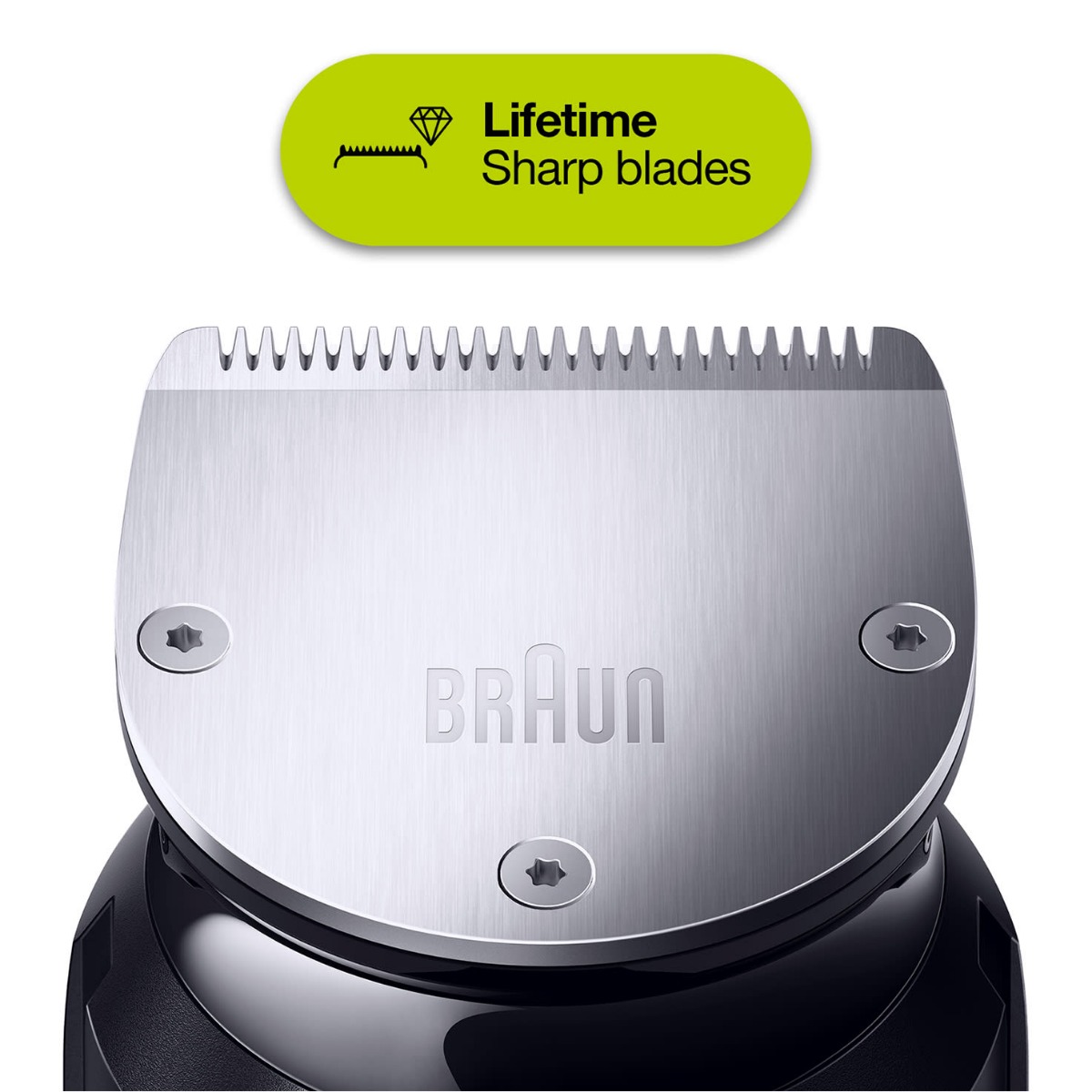Braun Beard Trimmer with Gillette Fusion5 ProGlide Razor, Black/Grey - BT7220