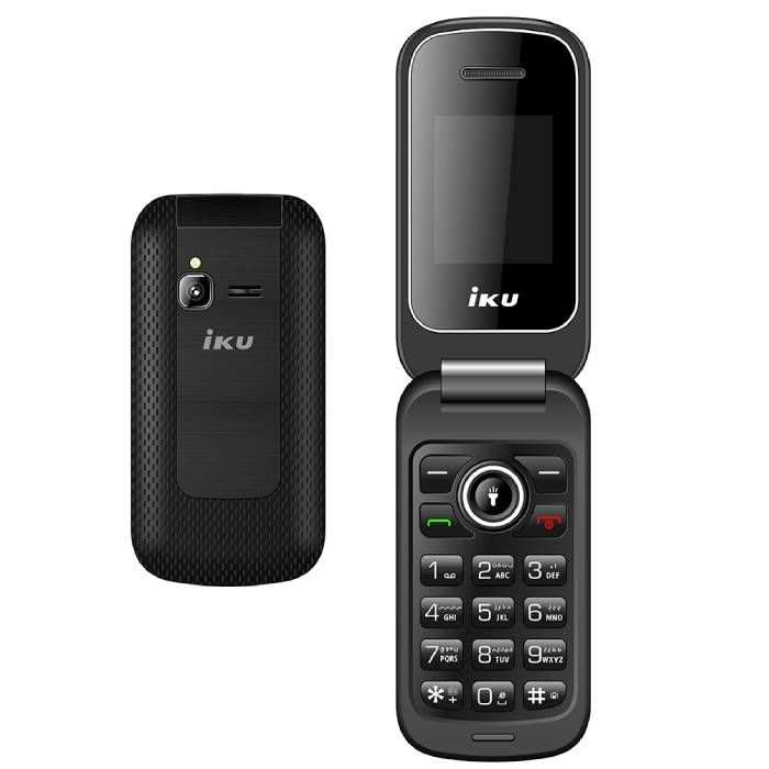 IKU S2 Mobile Phone Dual SIM 32 MB- Black