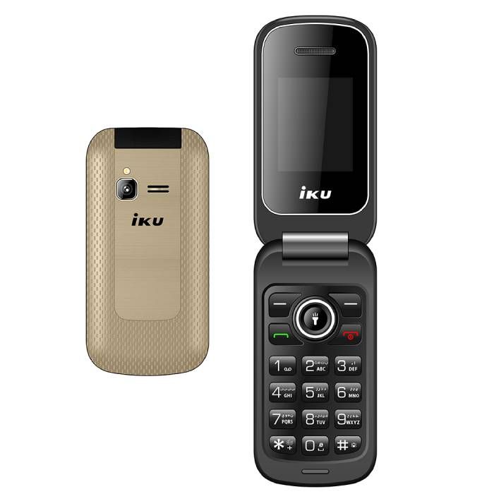 IKU S2 Mobile Phone Dual SIM 32 MB - Gold