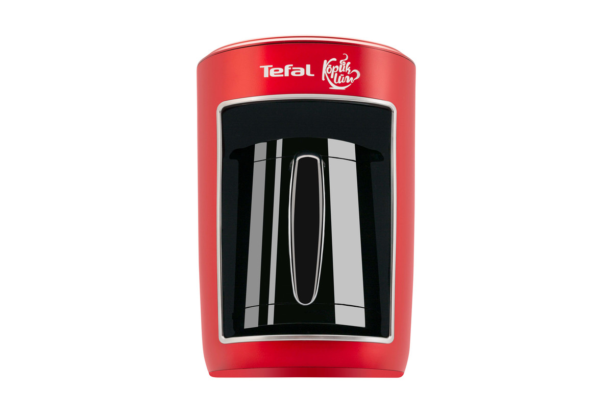 ماكينة قهوة تركي تيفال، 4 اكواب، 735 وات، احمر واسود  - CM820534