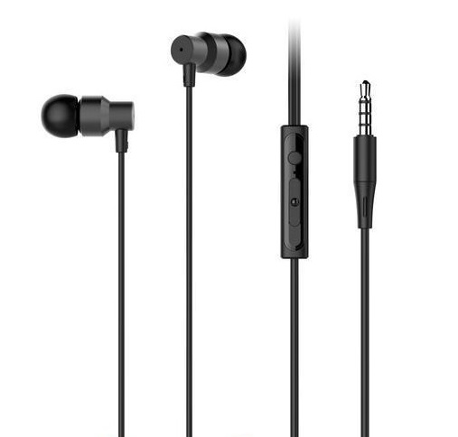 Riversong Wired Earphones with Microphone, Black - EA36