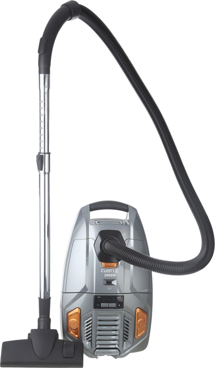 Castle Vacuum Cleaner, 2000 Watt, Silver – VC1520