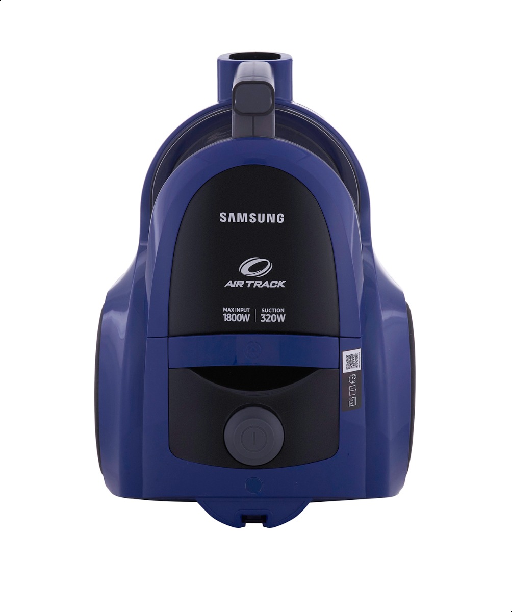 Samsung AirTrack Bagless Vacuum Cleaner, 1800 Watt, Blue/Black - VCC4540S36