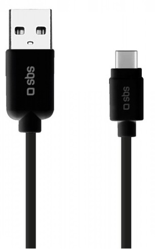 SBS Type-C Charging and Data Cable, 1.5 Meters - Black