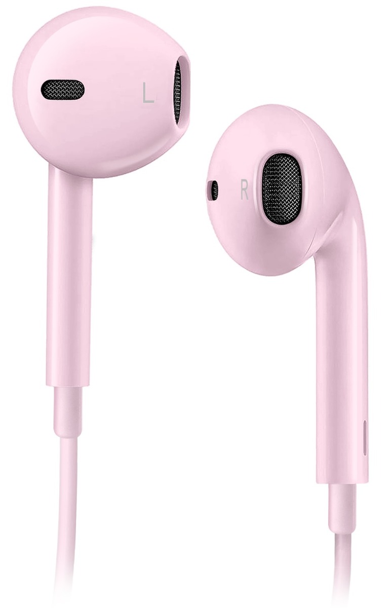 SBS Studio Mix 55c In-ear Wired Earphones with Microphone, Pink - TEEARTYCAPP