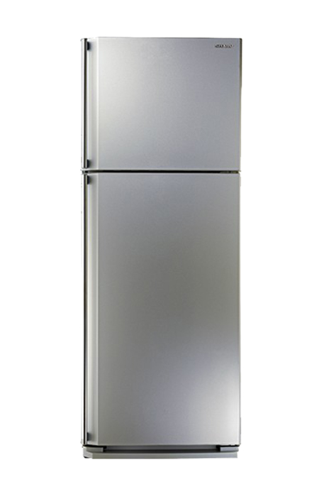 Sharp Freestanding Refrigerator, No Frost, 2 Doors, 18 FT, Silver - SJ-58C(SL)