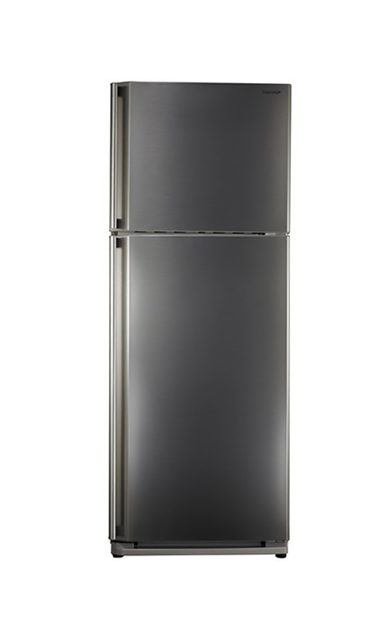 Sharp Freestanding Refrigerator, No Frost, 2 Doors, 16 FT, Stainless Steel - SJ-58C(ST)
