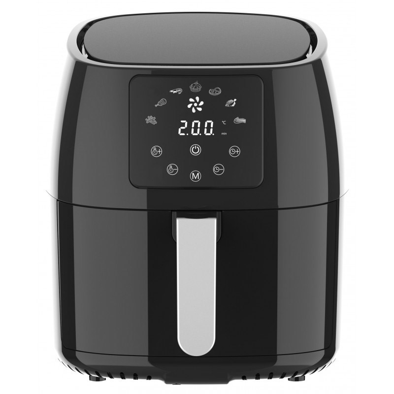 Sokany Digital Air Fryer, 1400 Watt, 5 Liters, Black - SK-8018