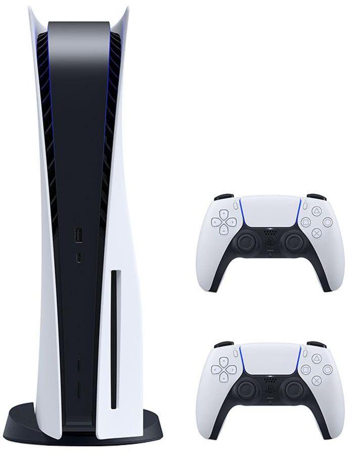 Playstation 5 (Standard Edition) Console With Two Dualsense Controllers