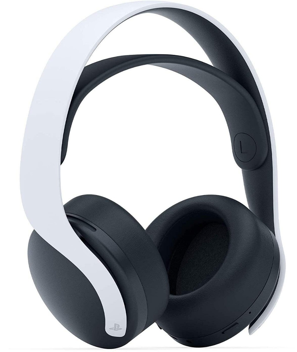 Sony Pulse 3D Wireless Headset for PlayStation 5 - White Black