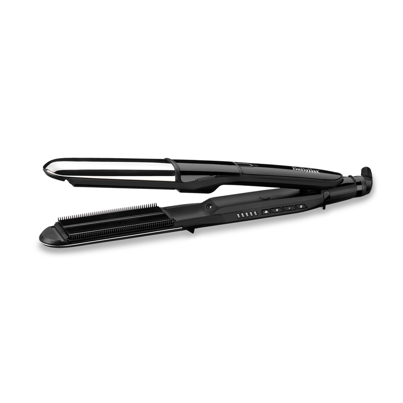 Babyliss Steam Shine Straightener, Black - ST496E