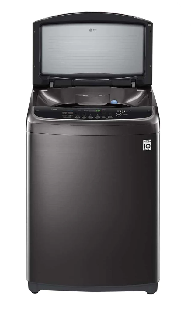 LG Top Load Automatic Washing Machine, 14 Kg, Inverter Motor, Black - T1466NEHG2
