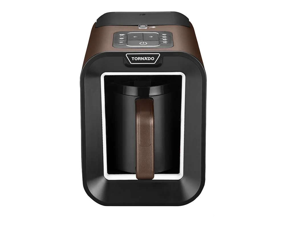 ماكينة قهوة تركي تورنيدو، 735 وات، بني واسود - TCME-100S-PRO