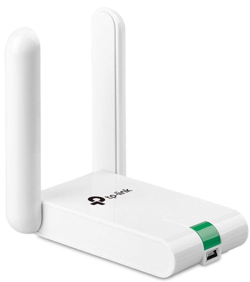 TP-Link High Gain Wireless USB Adapter, White - TL-WN822N