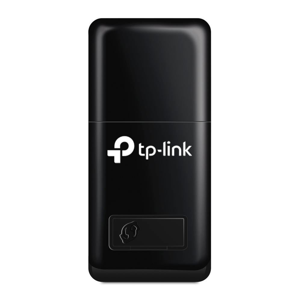 محول USB ميني لاسلكي تي بي لينك، 300 ميجابت في الثانية، اسود - TL-WN823N