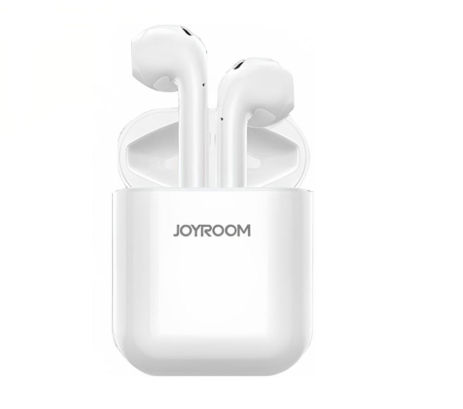 Joyroom TWS Wireless Earbuds with Built-in Microphone, White - Jr-T03S