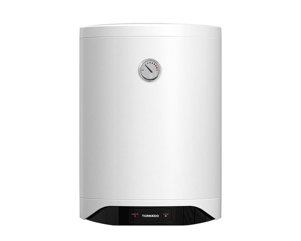 Tornado Electric Water Heater, 50 Liters, White - TEEE-50MW