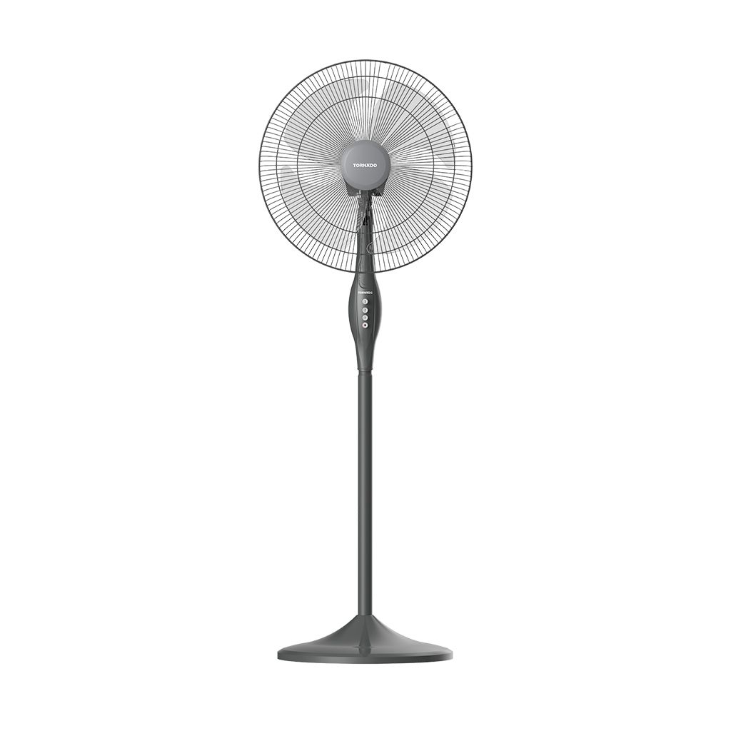 Tornado Stand Fan, 16 Inch, Grey - TSF-16WG