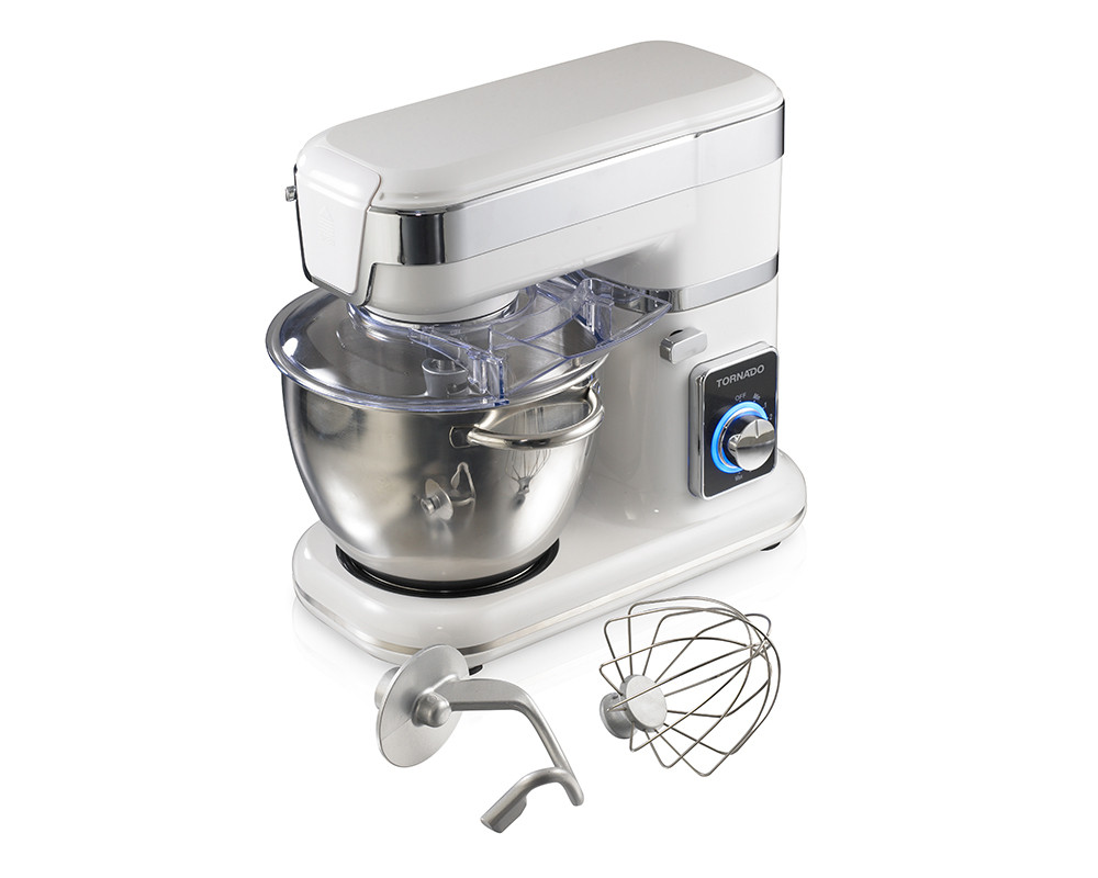 Tornado Stand Mixer, 4.5 Litre, 700 Watt, Silver- SM-700