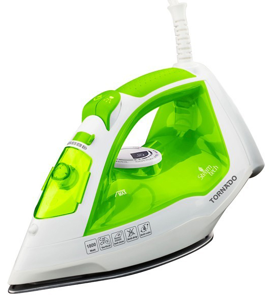 Tornado Steam Iron, 1800 Watt - TST-1800