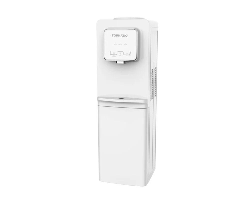 Tornado Cold, Normal and Hot Water Dispenser with Cabinet , White - TWD-36T-W