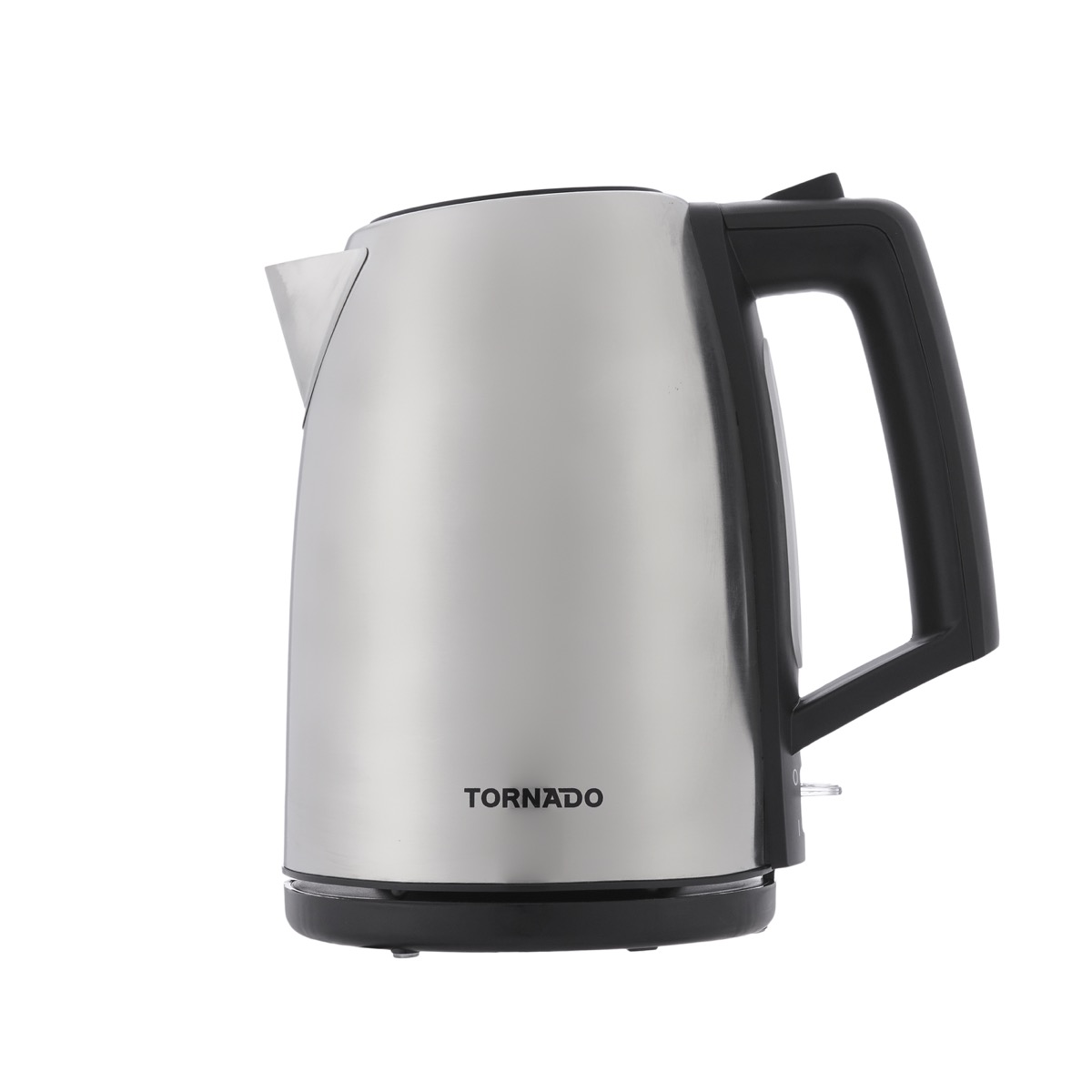 Tornado Electric Kettle, 1.7 Liter, 2200 Watt, Silver - TKS-2217