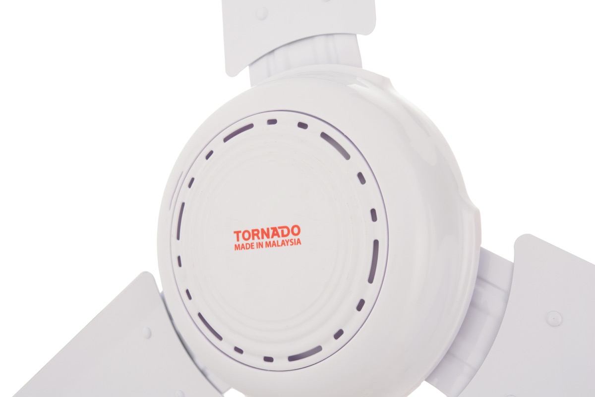 Tornado Ceiling Fan, 60 Inch, White - TCFM60