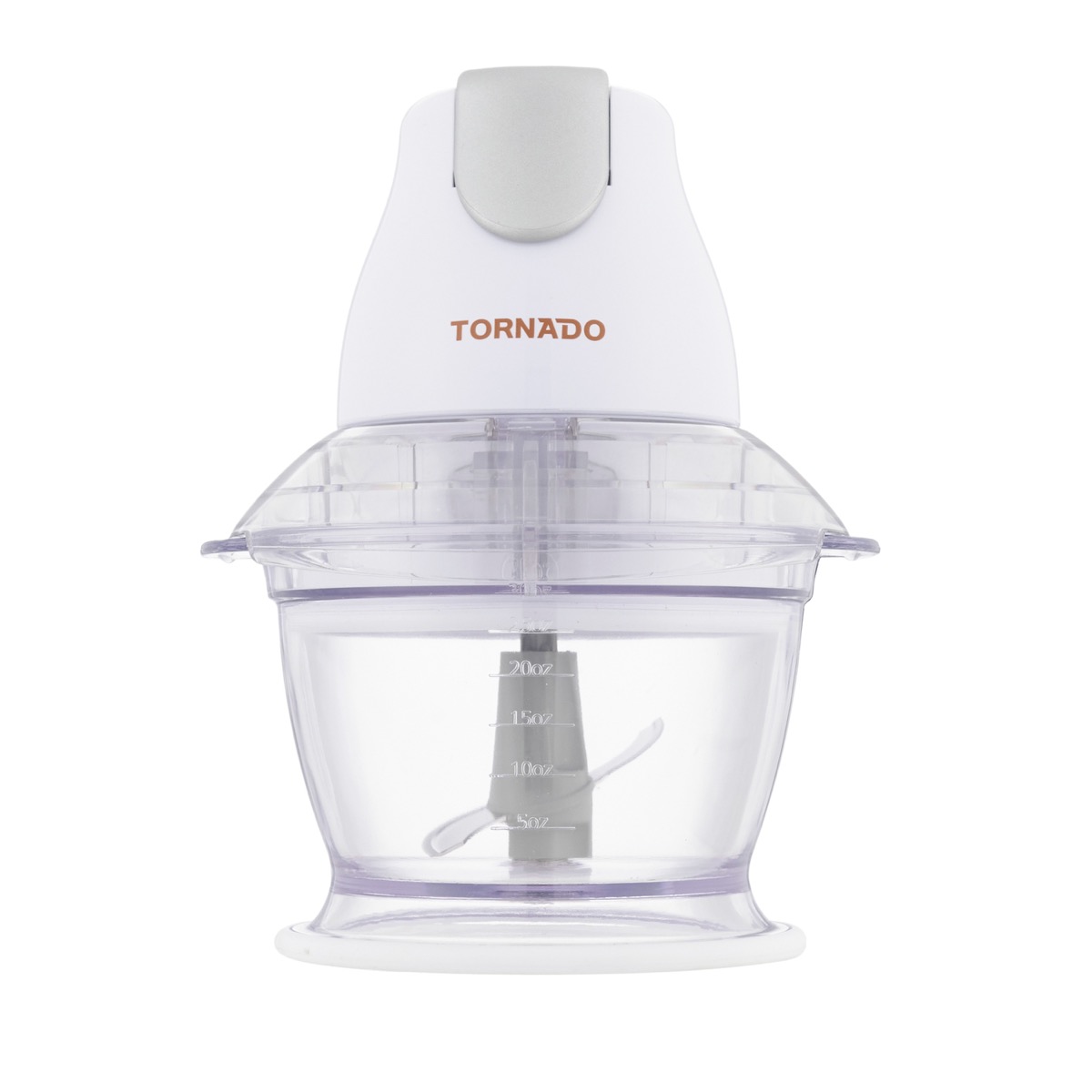 Tornado Meat & Vegetables Chopper, 400 Watt, 1 Liter, White - CH-400M