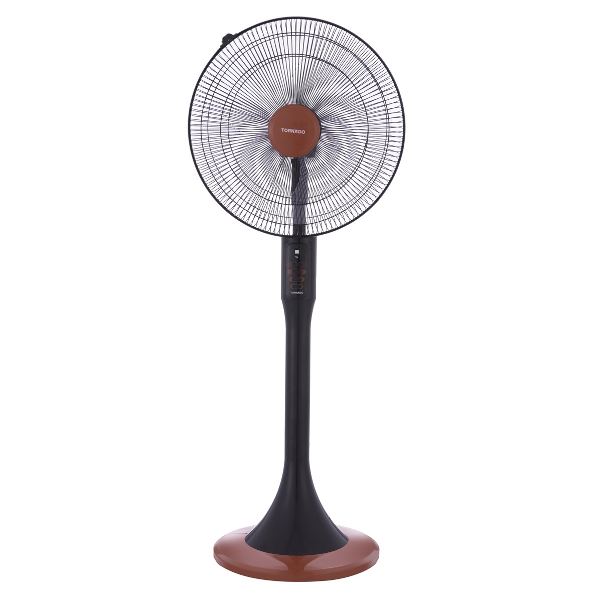 Tornado Stand Fan, 18 Inch, Red and Black - TSF-18MB