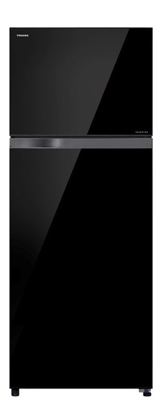 Toshiba No-Frost Refrigerator, 395 Liters, Inverter Motor, Black- GR-EF51GZ-XK