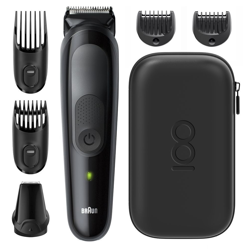 Braun 100 Years Limited Edition Rechargeable Hair Trimmer, Black - MBMGK5