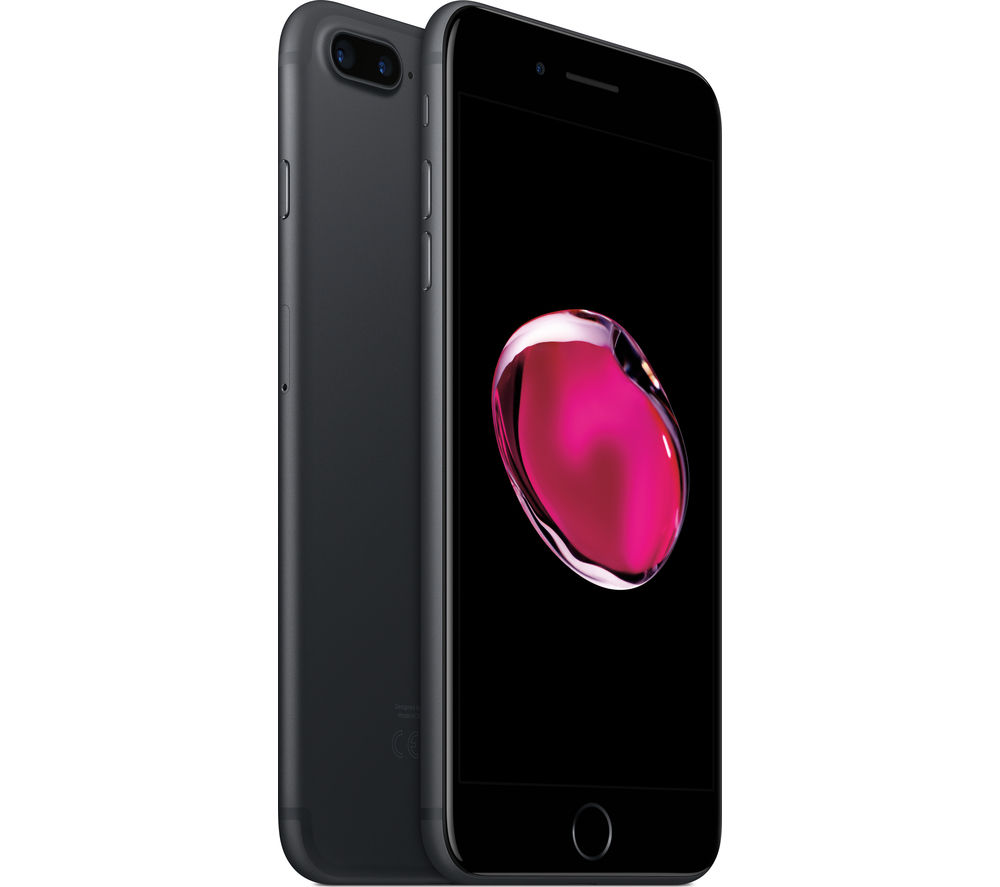 Apple iPhone 7 Plus, 128GB, 4G- Black