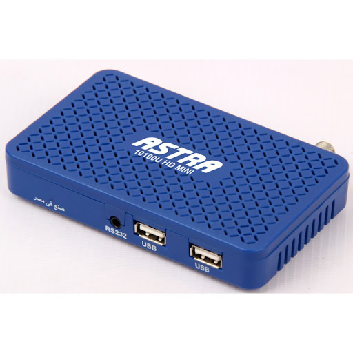 Astra 10100U Full HD Satellite Receiver With 2 USB - Blue
