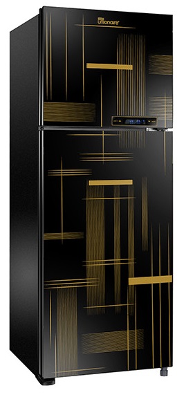 Unionaire No-Frost Refrigerator, 370 Liters, Multi-Color- URN-440LBG1A-DHUV