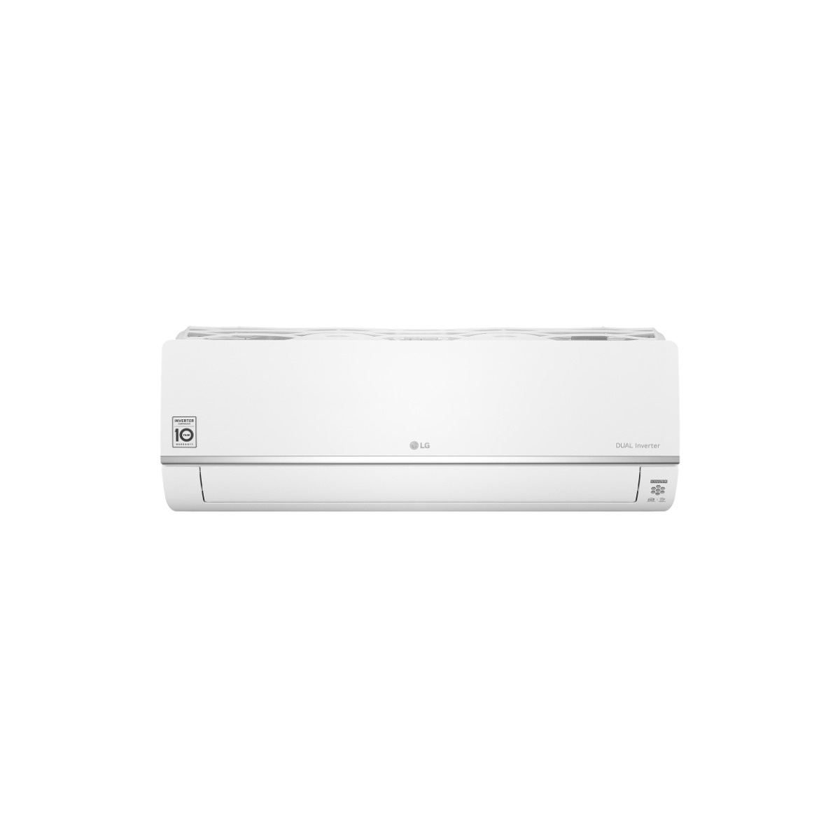 LG Dual Cool Split Inverter Air Conditioner, 1.5 HP, Cooling Only, White - S4-Q12JA2MC