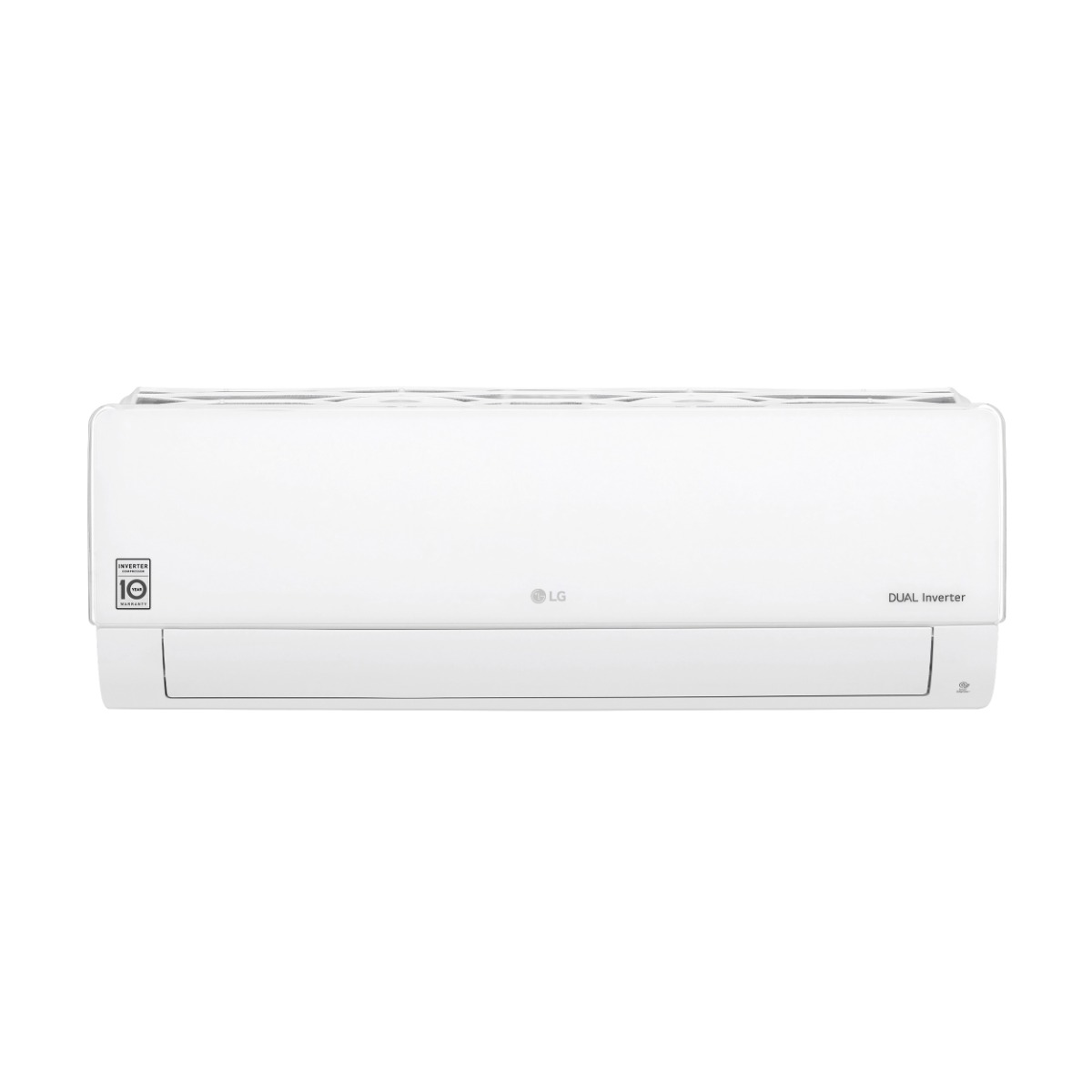 LG Dual Cool Split Inverter Air Conditioner, 3 HP, Cooling And Heating, White - S4-W24K23AE