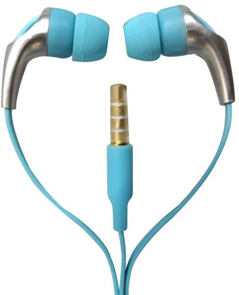 Yison Stereo Wired In-Ear Earphones with Microphone, Blue - CX330