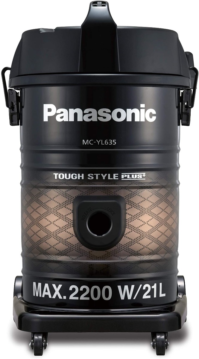 Panasonic Drum Vacuum Cleaner, 2200 Watt, Black - MC-YL635 T747