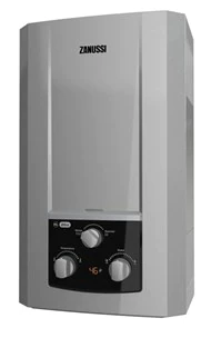 Zanussi Gas Water Heater, 6 Liters, Silver - ZYG06313SL